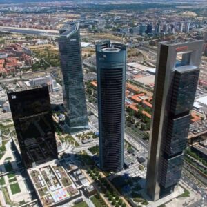 Las cuatro torres de Madrid que ilustran el indicador económico del PIB (Producto Interior Bruto) de Madrid