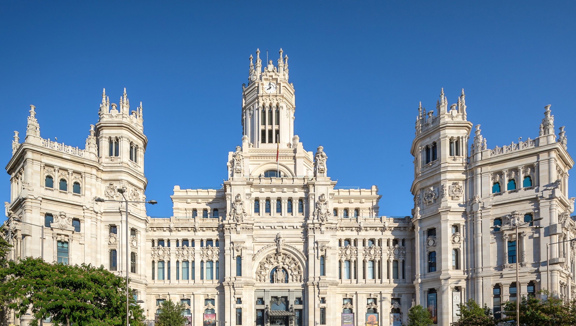Palacio de Cibeles, sede del Ayuntamiento de Madrid, que tiene el Observatorio Económico de la ciudad de Madrid